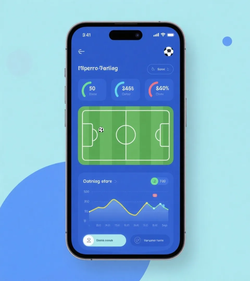 电子足球数据与玩法示意图